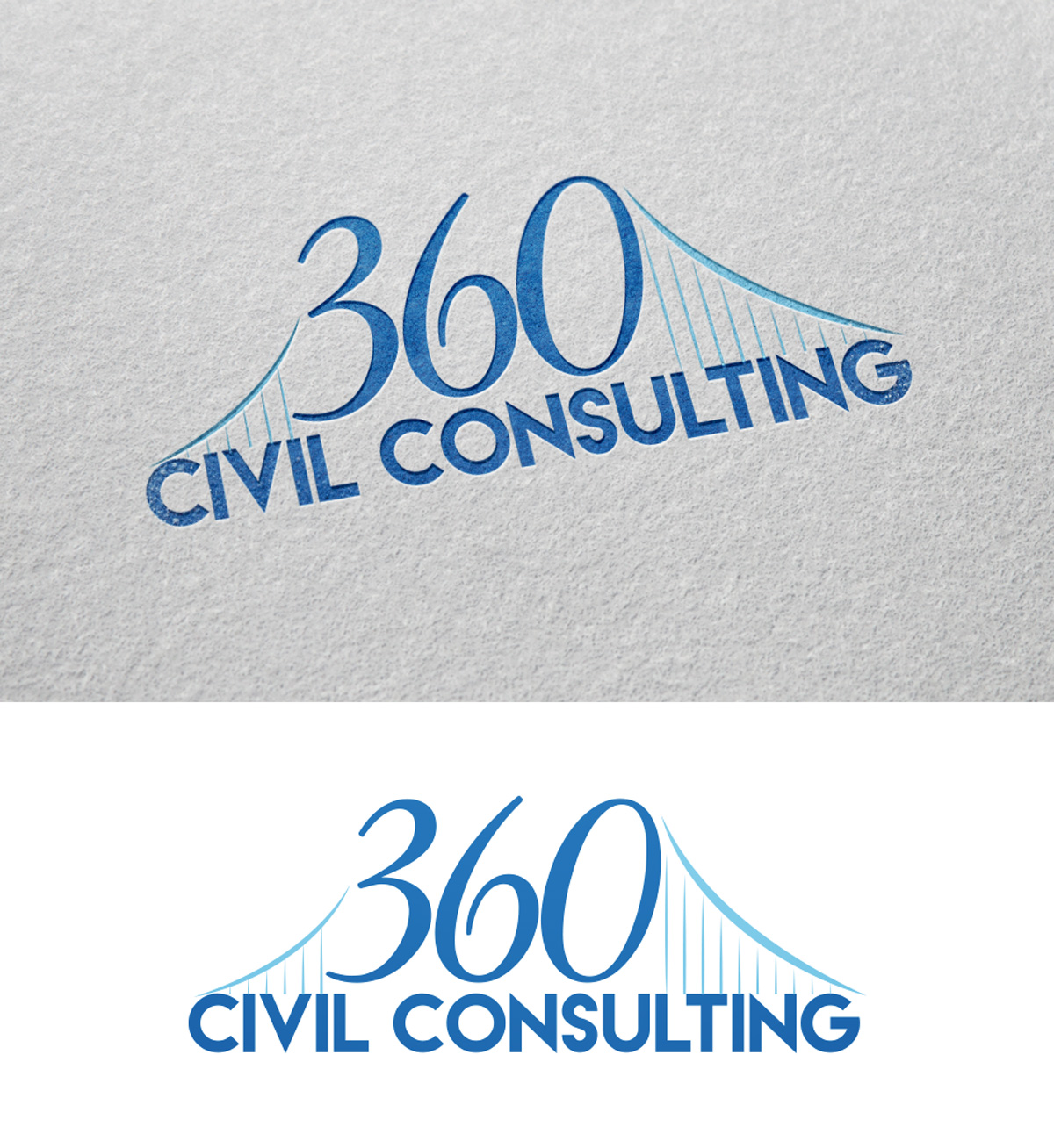 Logo Design by Impressive Solutions for 360 Civil Consulting | Design #13510536