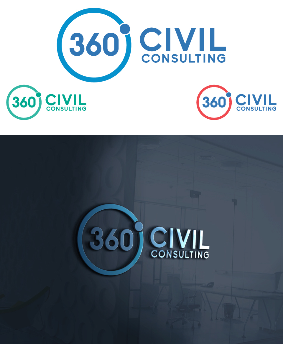 Logo Design by Impressive Solutions for 360 Civil Consulting | Design #13516124