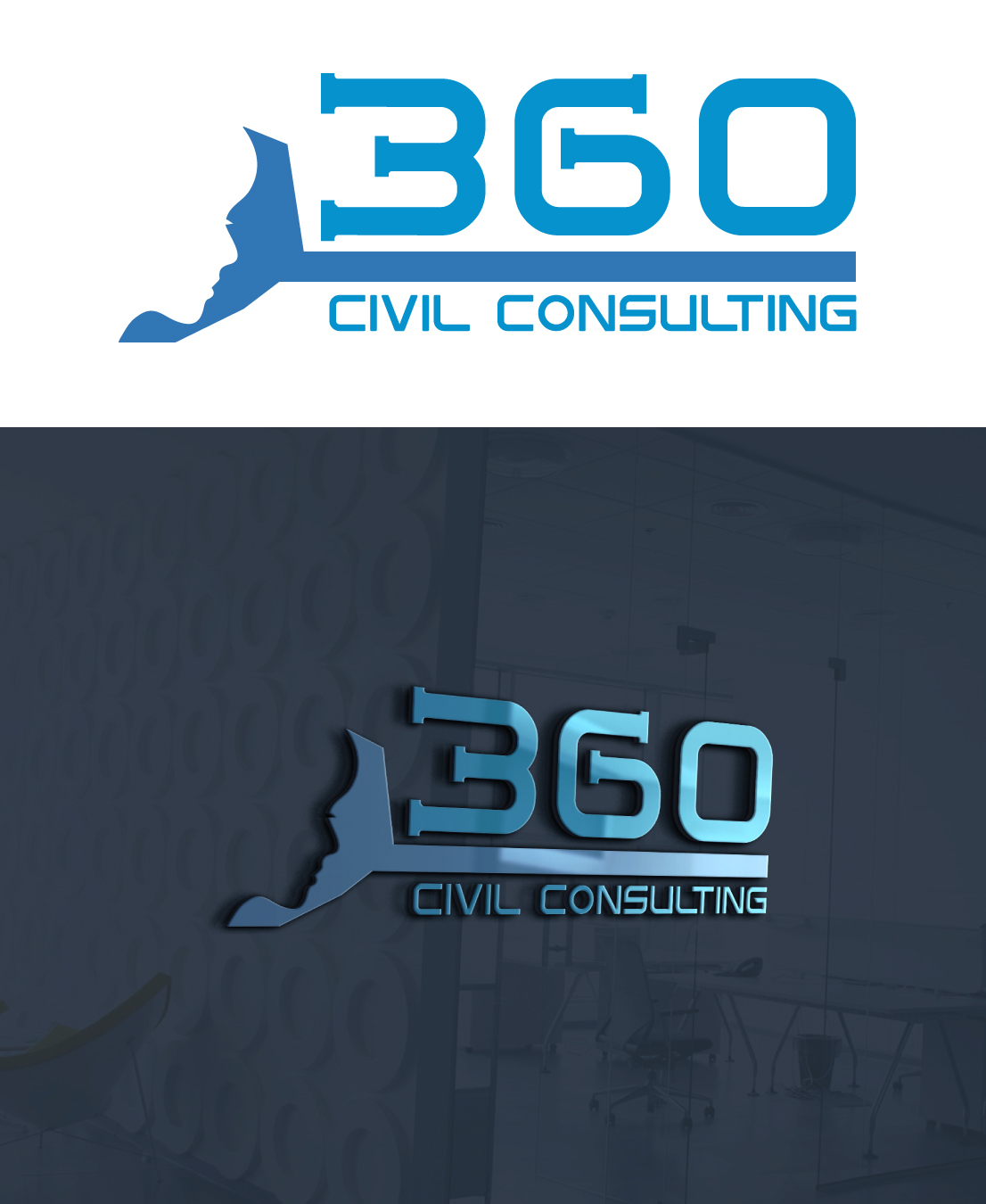Logo Design by Impressive Solutions for 360 Civil Consulting | Design #13555383