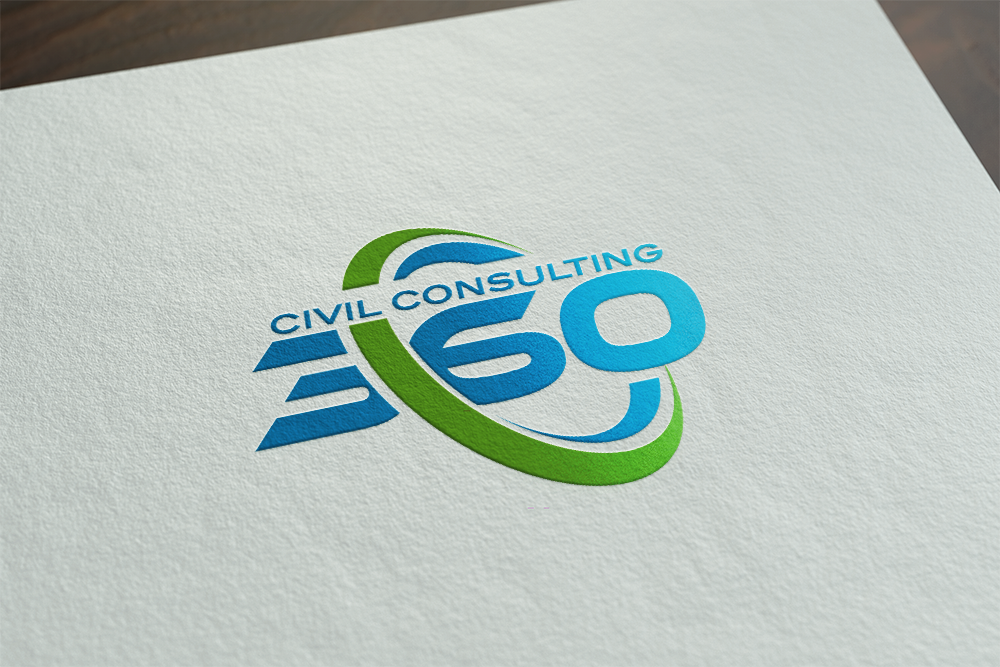 Diseño de Logo por gudeveleven para 360 Civil Consulting | Diseño #13541665