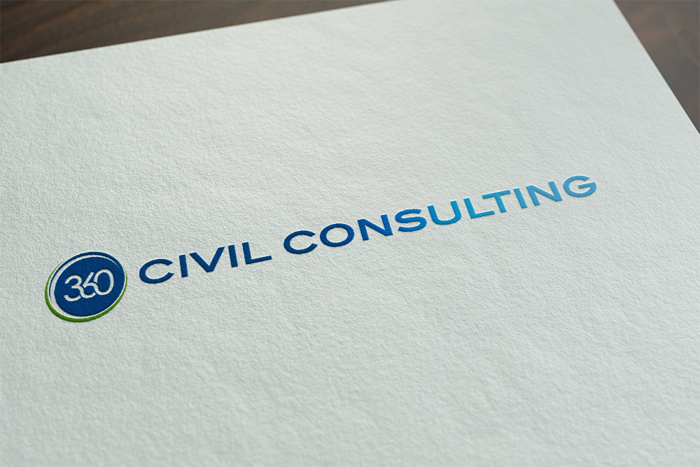Diseño de Logo por gudeveleven para 360 Civil Consulting | Diseño #13541666