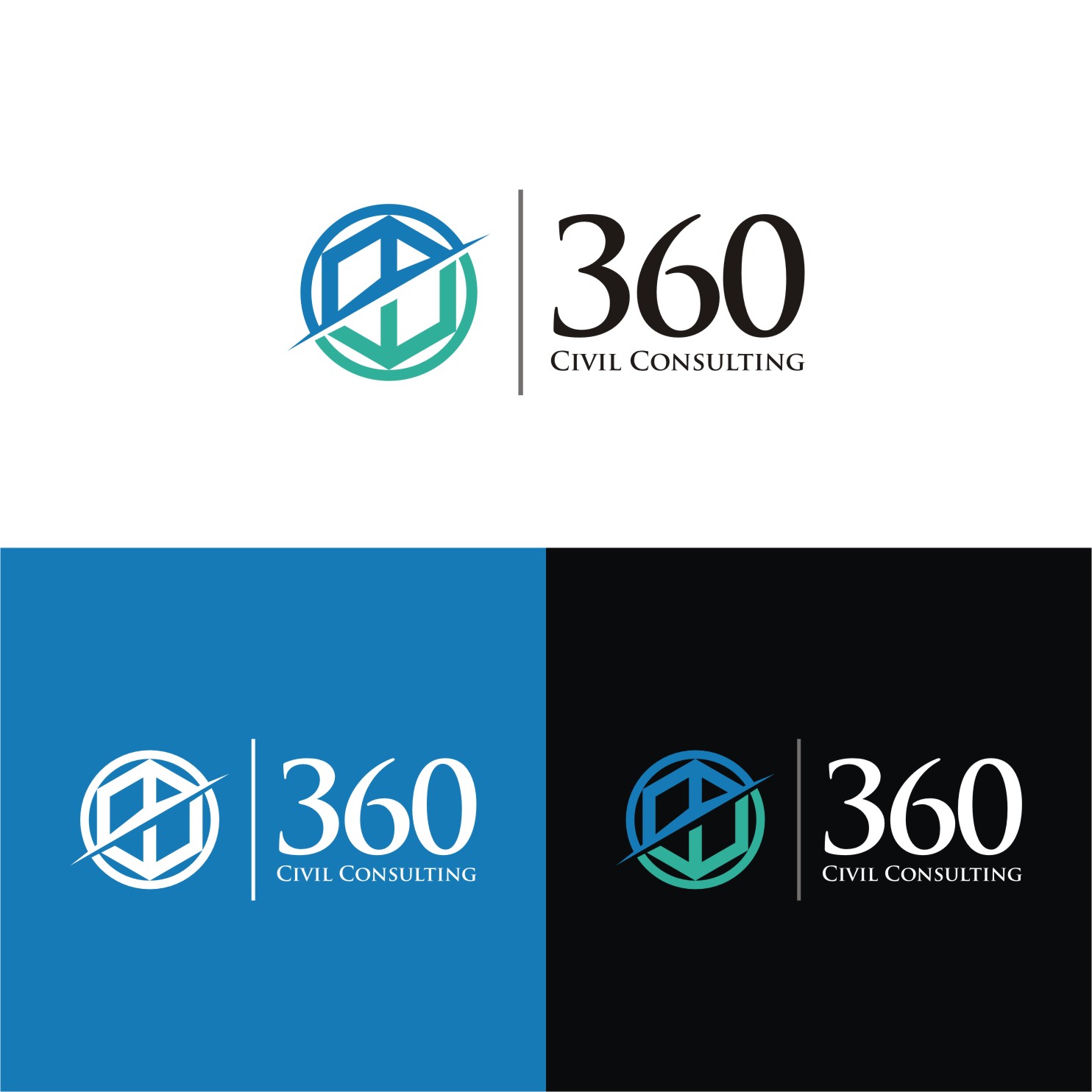 Diseño de Logo por Actives para 360 Civil Consulting | Diseño #13544349