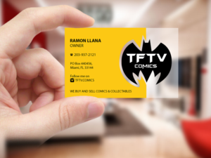 Business Card Design by Creations Box 2015 for TFTV Comics | Design: #13607614