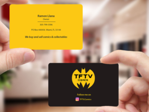 Business Card Design by Creations Box 2015 for TFTV Comics | Design: #13607994