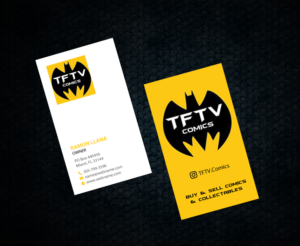 Business Card Design by chandrayaan.creative for TFTV Comics | Design #13601006