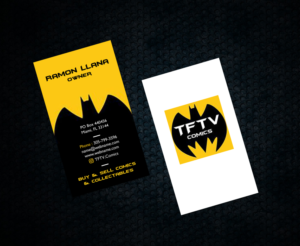 Business Card Design by chandrayaan.creative for TFTV Comics | Design: #13601281