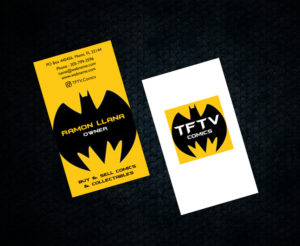 Business Card Design by chandrayaan.creative for TFTV Comics | Design: #13601282