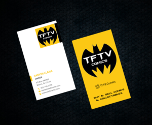 Business Card Design by chandrayaan.creative for TFTV Comics | Design: #13602618