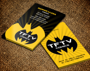 Business Card Design by chandrayaan.creative for TFTV Comics | Design: #13602671