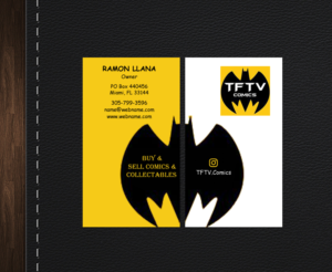 Business Card Design by chandrayaan.creative for TFTV Comics | Design: #13602925