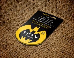 Business Card Design by chandrayaan.creative for TFTV Comics | Design: #13602926