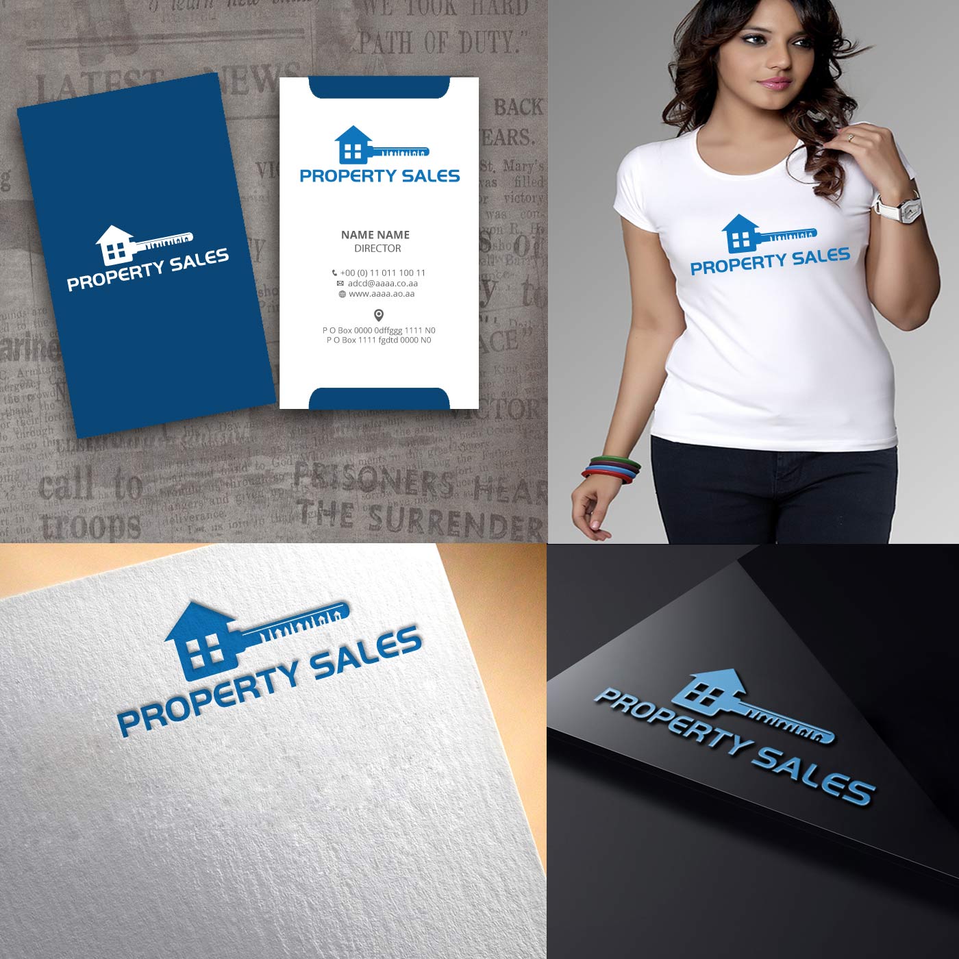 Logo Design by zebronicgraphic for Propeller Property | Design #13544438