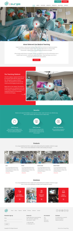 Diseño Web por RupalTechno para eSurgie | Diseño: #13568919