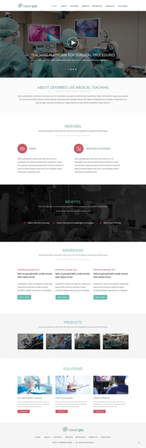 Diseño Web por pb para eSurgie | Diseño: #13522910
