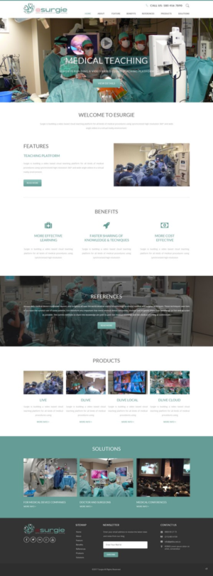 Diseño Web por pb para eSurgie | Diseño: #13561021