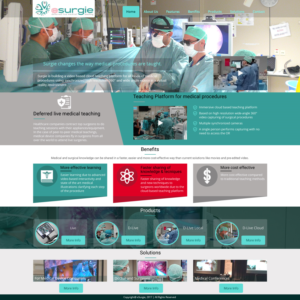 Diseño Web por abinfoteksolution para eSurgie | Diseño: #13608391