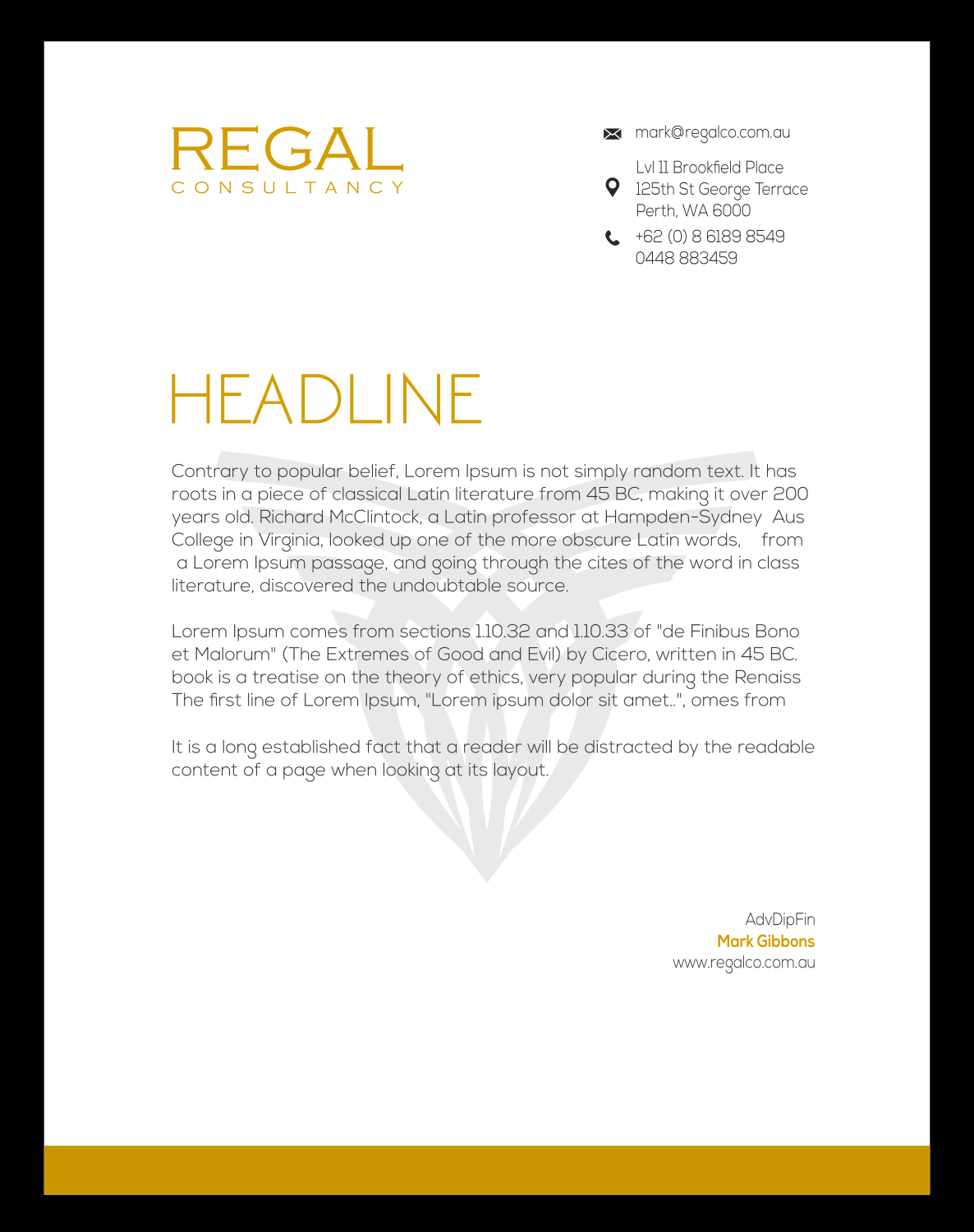 Logo Design by DoMadic for Mark Gibbons | Design #13701716