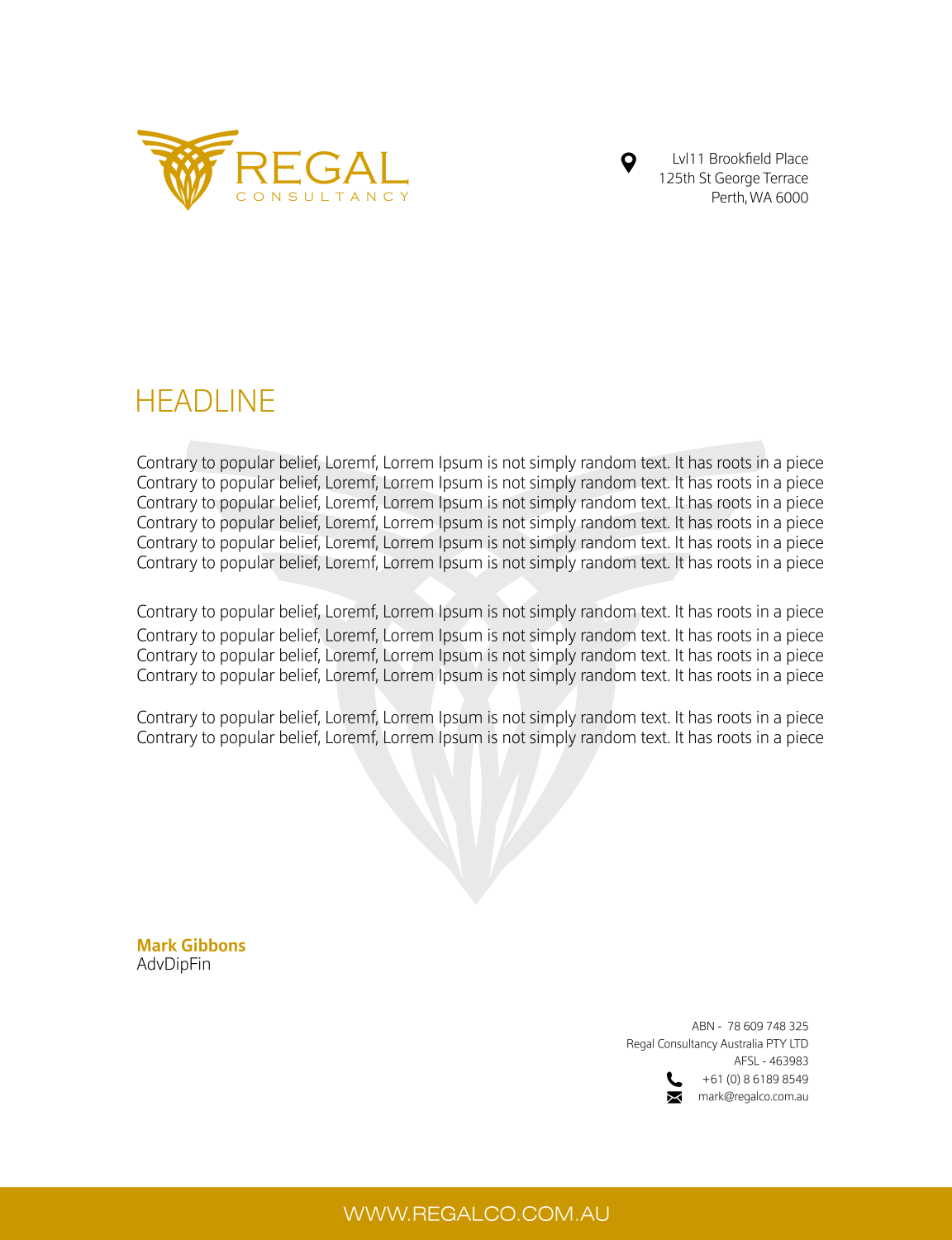 Logo Design by DoMadic for Mark Gibbons | Design #13754337