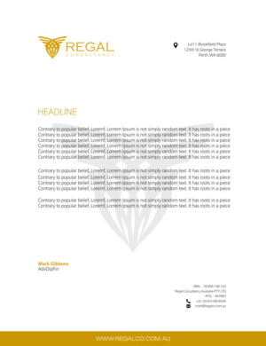 Logo-Design von DoMadic für Mark Gibbons | Design: #13754337