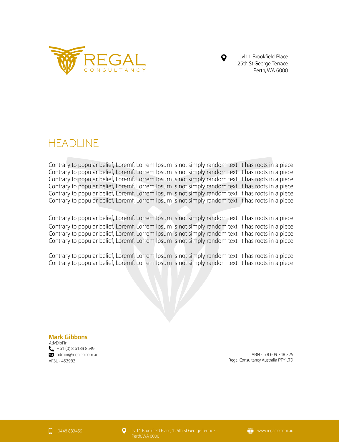 Logo Design by DoMadic for Mark Gibbons | Design #13861656