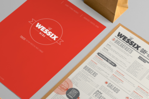 Menu Design by Image Solutions for The Wessex Bar | Design: #13628137