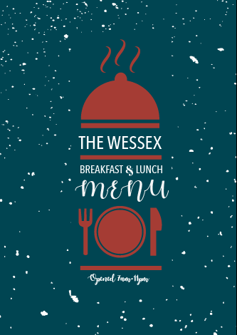 Menu Design by Hermitage Creative for The Wessex Bar | Design #13594855