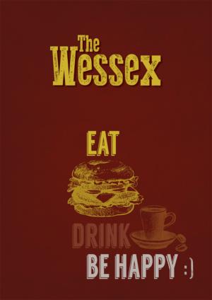 Menu Re-Design for The Wessex a british eatery in spanish holiday resort | Menu Design by iD_intelligentDesign