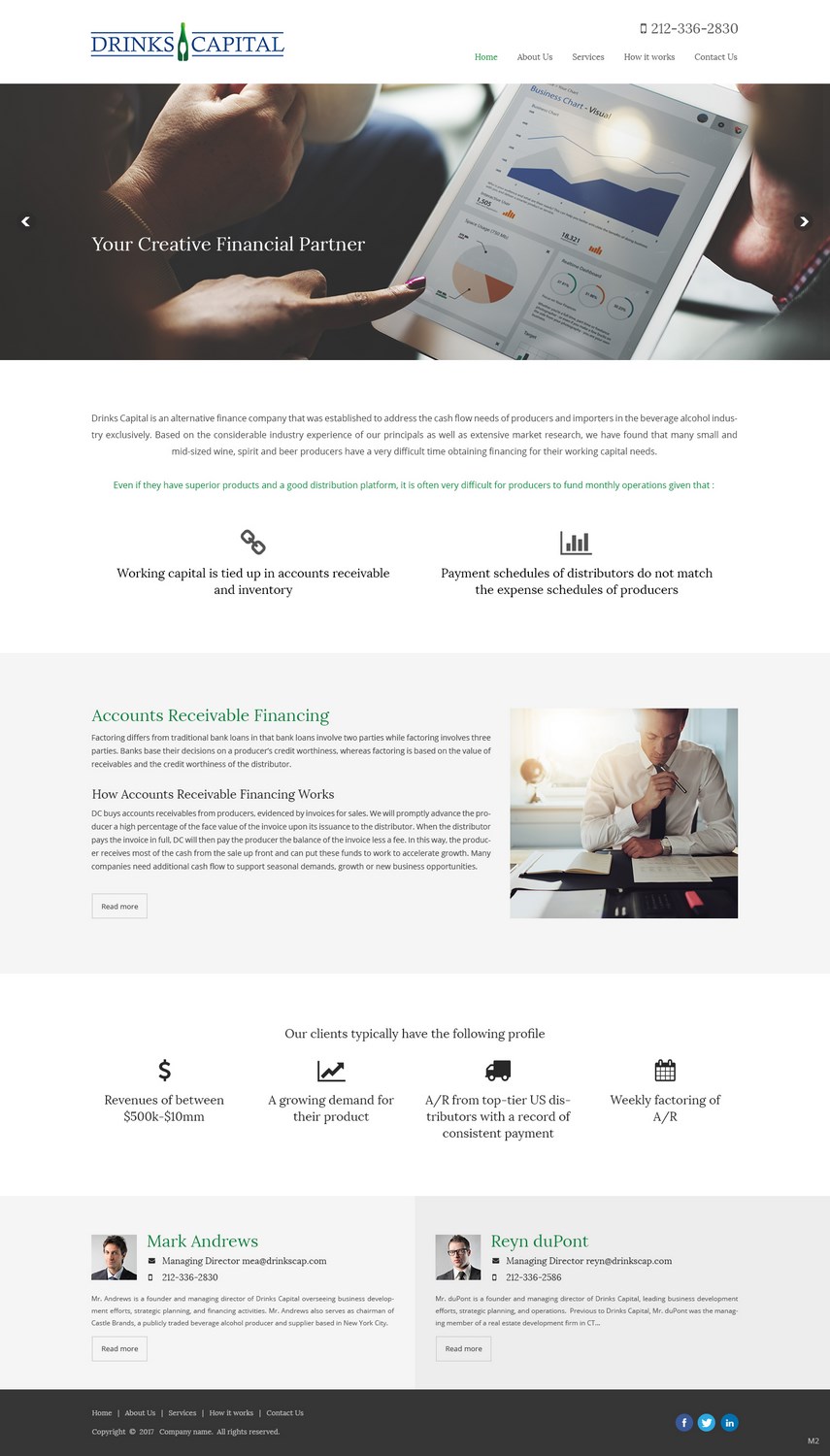 Web Design by pb for this project | Design: #13546980