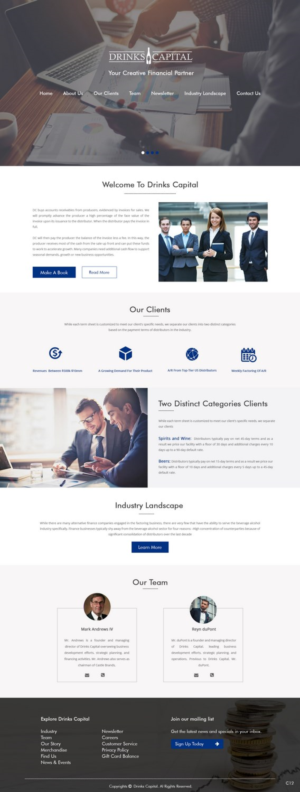 Web Design by pb for this project | Design: #13561008