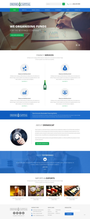Web Design by pb for this project | Design: #13561009