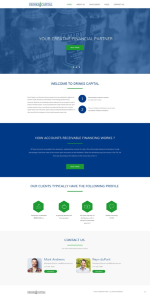 Web Design by pb for this project | Design: #13561015