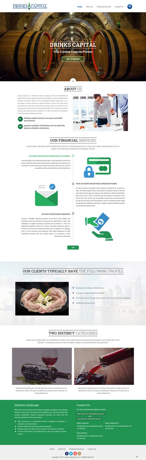 Web Design by pb for this project | Design #13561016