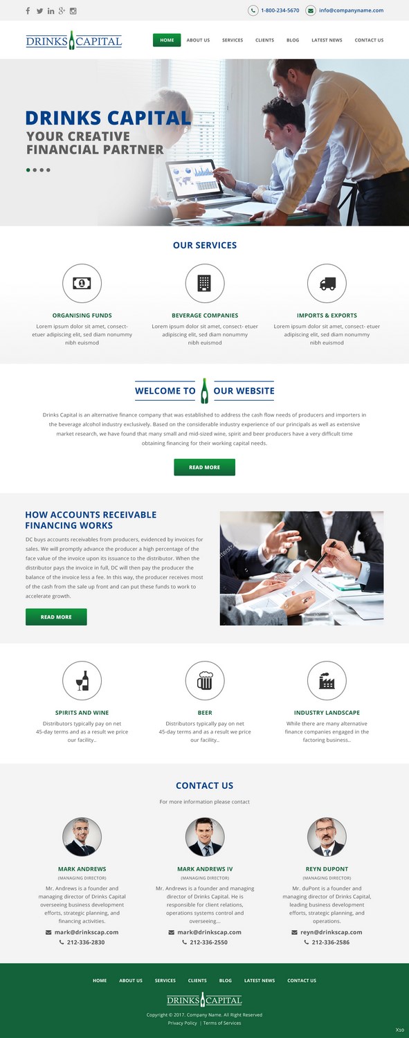 Web Design by pb for this project | Design #13561212