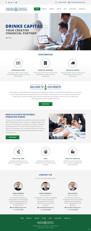 Web Design by pb for this project | Design: #13561212