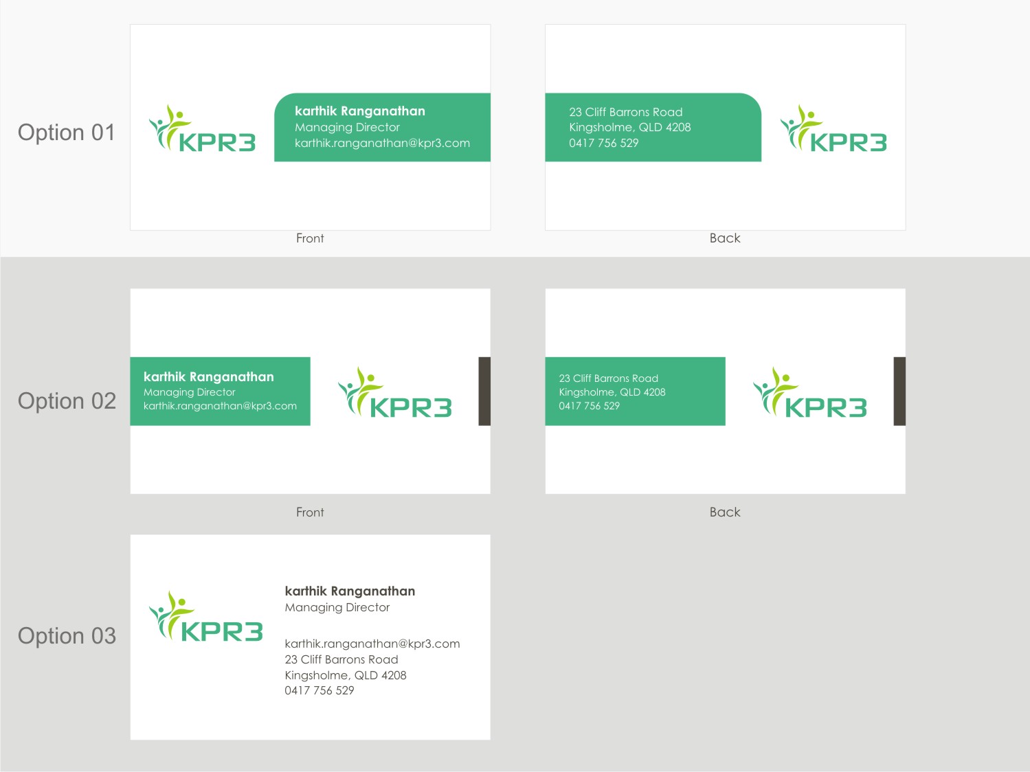 Visitenkarten-Design von nandkumar für dieses Projekt | Design #2490925