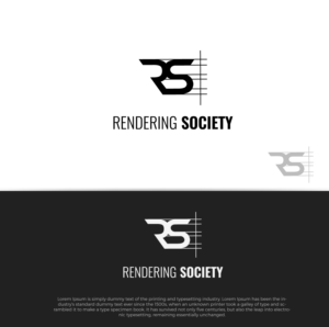 Logo Design by hics for Rendering Society | Design #13572527