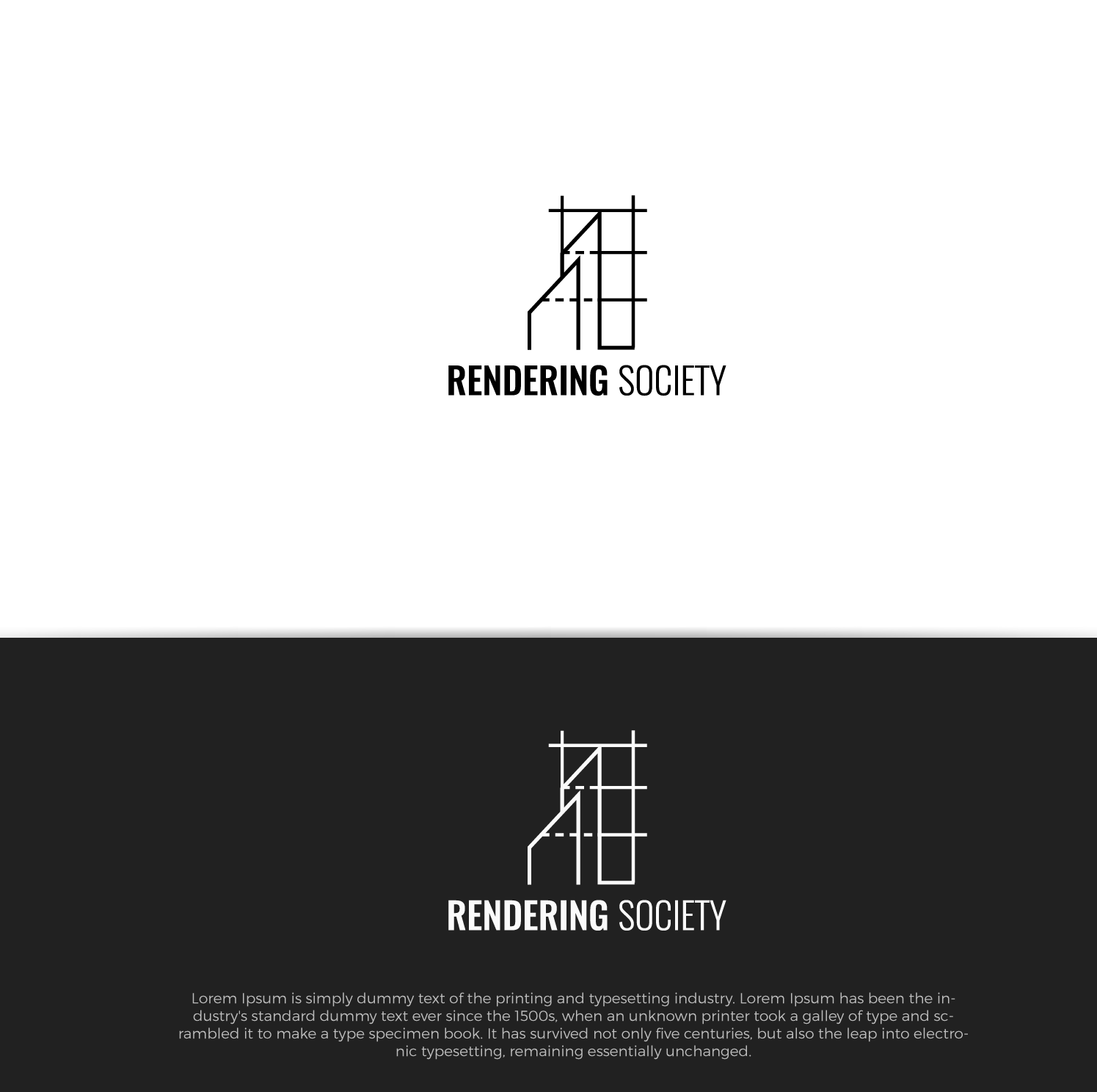 Logo Design by hics for Rendering Society | Design #13596643