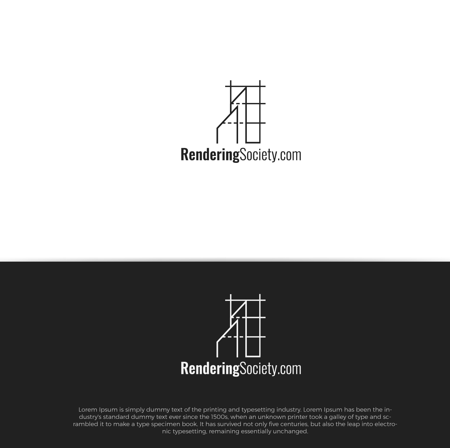 Logo Design by hics for Rendering Society | Design #13596663