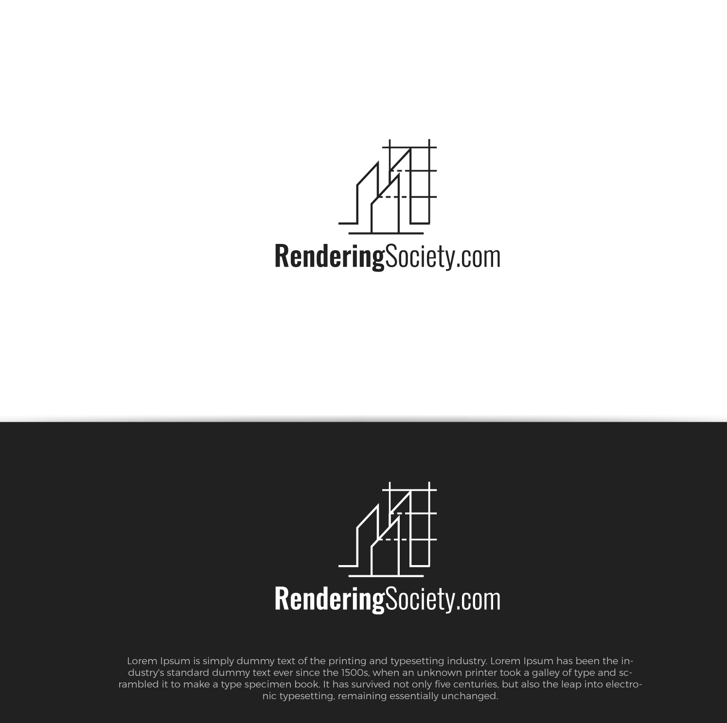 Logo Design by hics for Rendering Society | Design #13596674