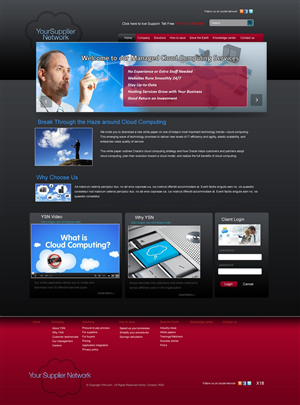 Web Design by pb for this project | Design: #551087