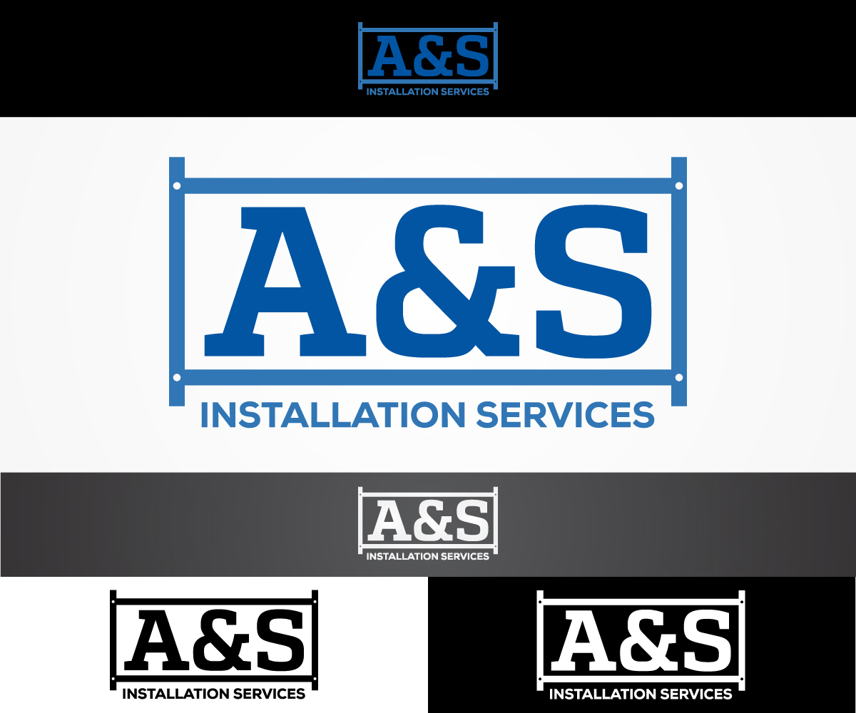 Diseño de Logo por sangeloenriquez para A&S Installation Services | Diseño #13533572