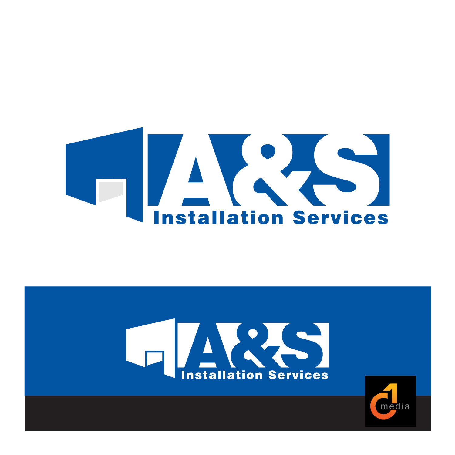 Logo Design by C1 Media for A&S Installation Services | Design #13523268