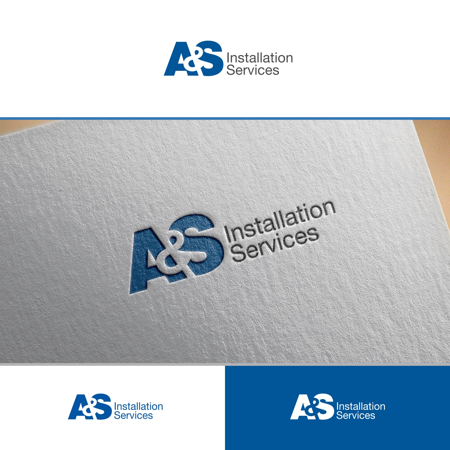 Diseño de Logo por manto.bjb para A&S Installation Services | Diseño #13523812