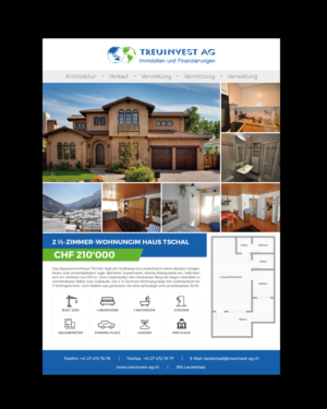 Brochure Design by uniquedesign10 for TREUINVEST AG | Design: #13520524