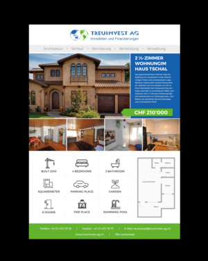 Brochure Design by uniquedesign10 for TREUINVEST AG | Design: #13520818