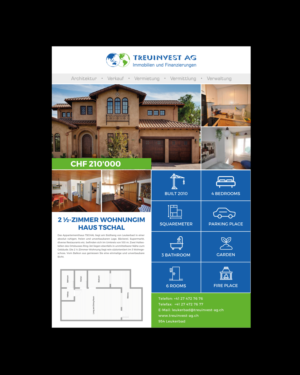 Brochure Design by uniquedesign10 for TREUINVEST AG | Design: #13521074