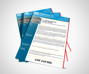 Brochure Design by neboica for TREUINVEST AG | Design: #13513463