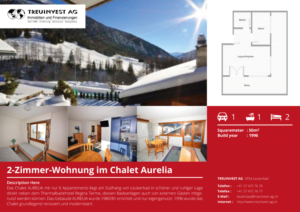 Brochure Design by mijeongyi for TREUINVEST AG | Design: #13569459