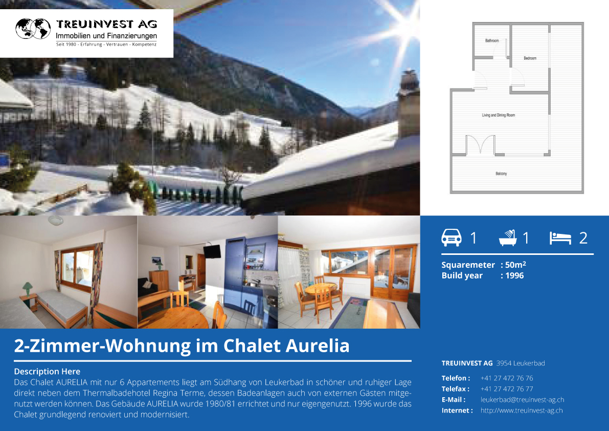 Brochure Design by mijeongyi for TREUINVEST AG | Design #13569460