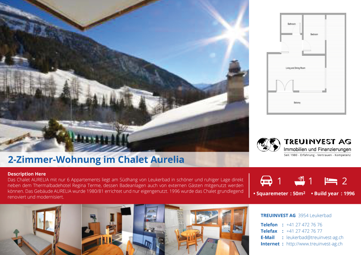 Brochure Design by mijeongyi for TREUINVEST AG | Design #13569461